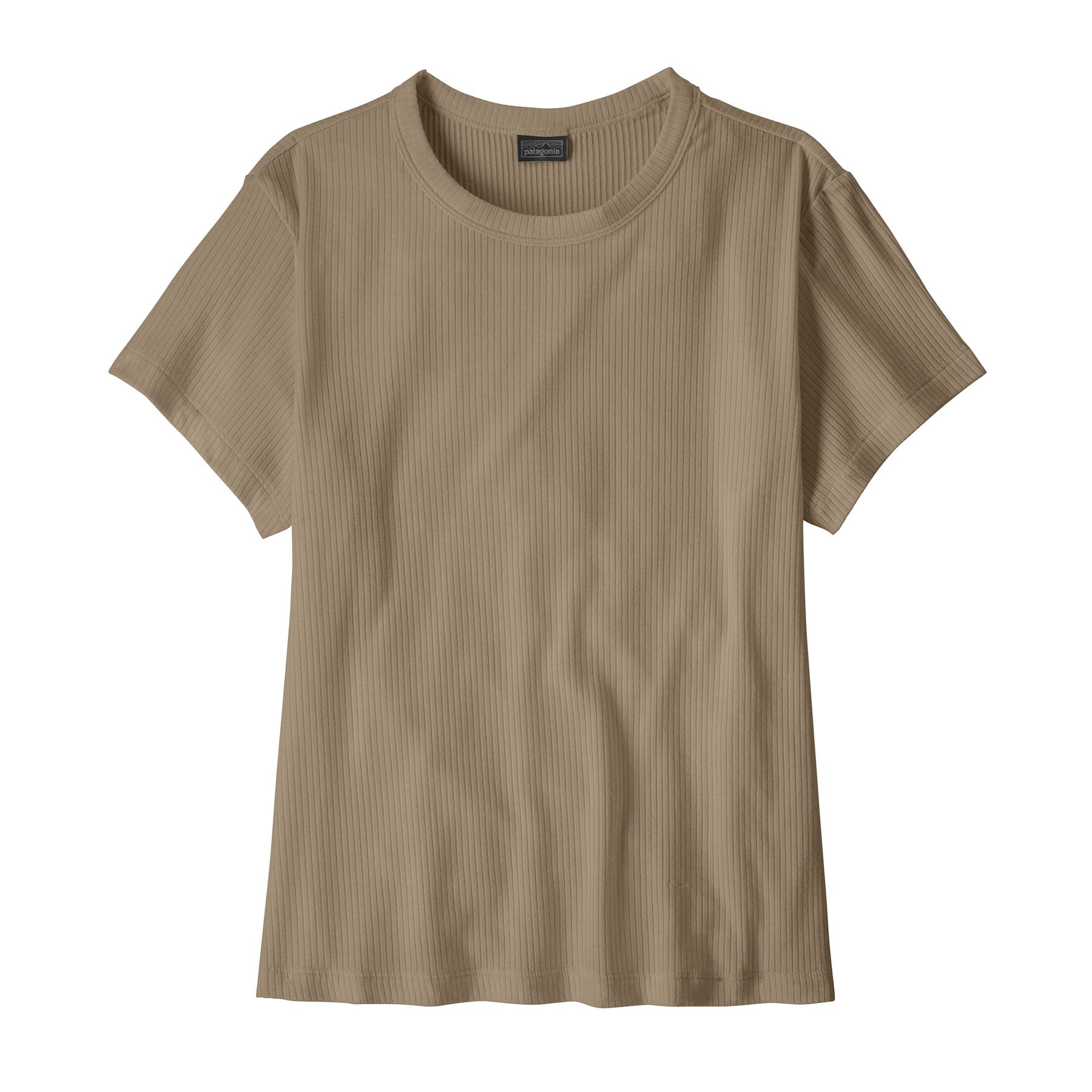 Women's Rib Knit Top in Seabird Grey | Patagonia Bend