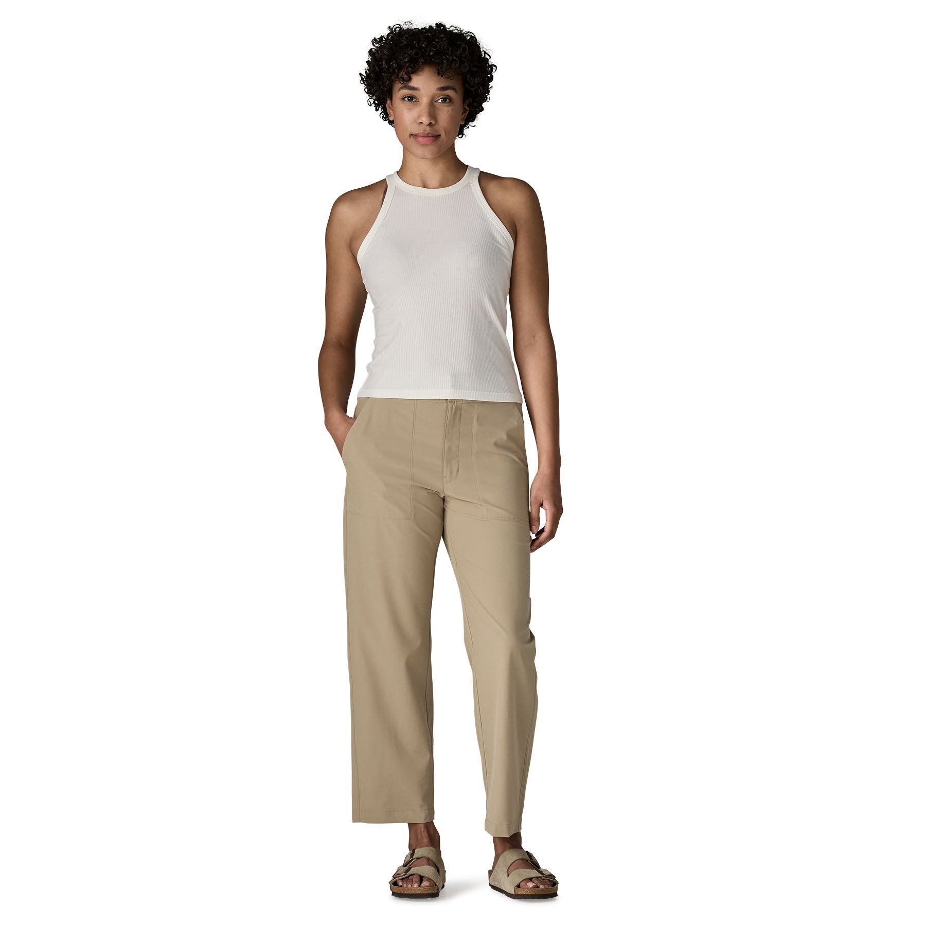 Women's Roamwith Pants in Black | Patagonia Bend