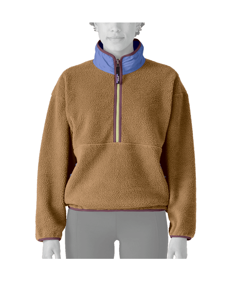 Women's Shearling ReCrafted Marsupial in Beer Bottle Brown | Patagonia Bend