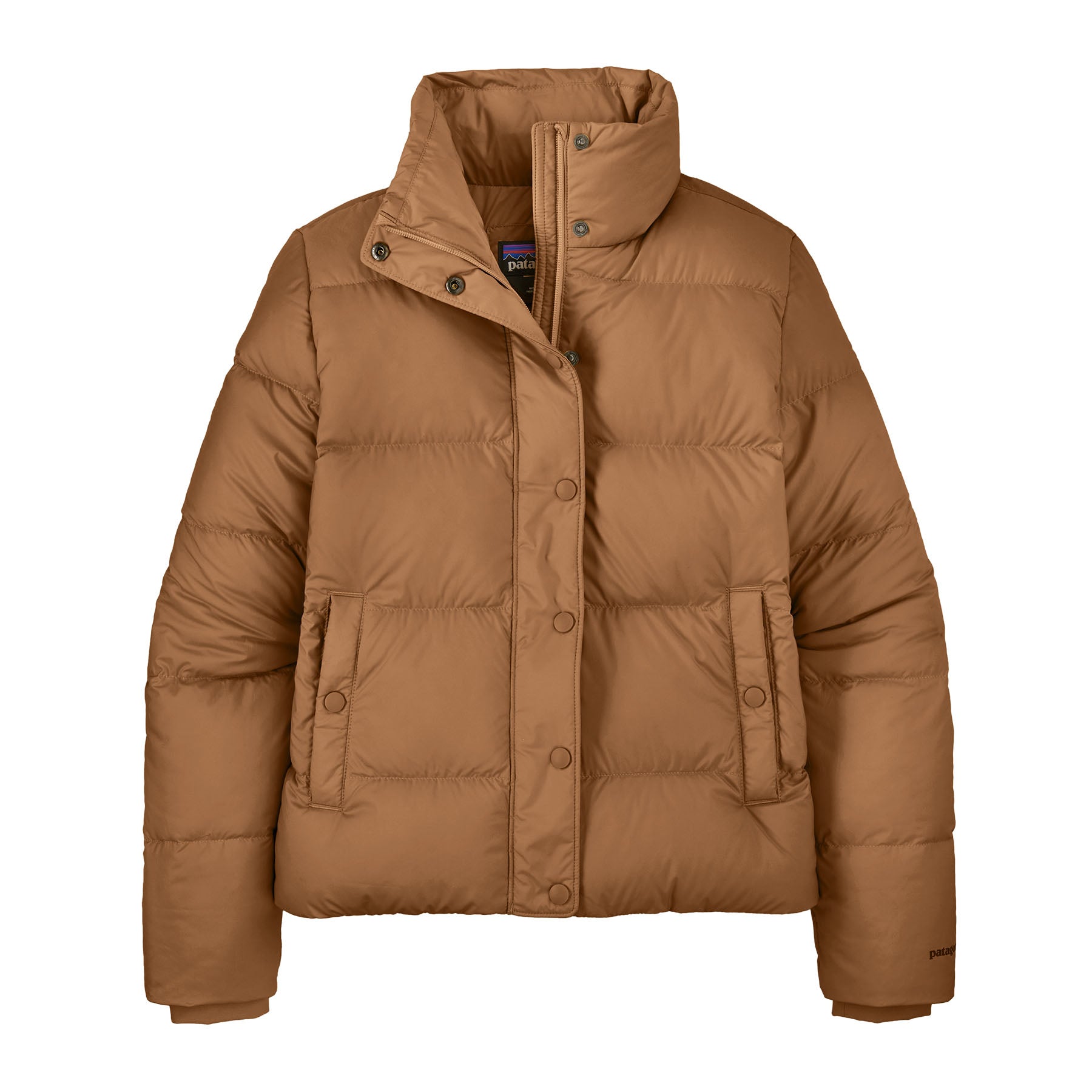 Women's Silent Down Jacket in Deer Brown | Patagonia Bend