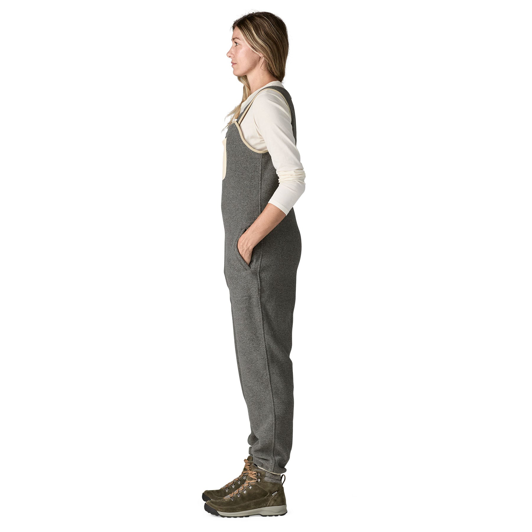 Women's Synchilla® Onesie in NICKEL | Patagonia Bend