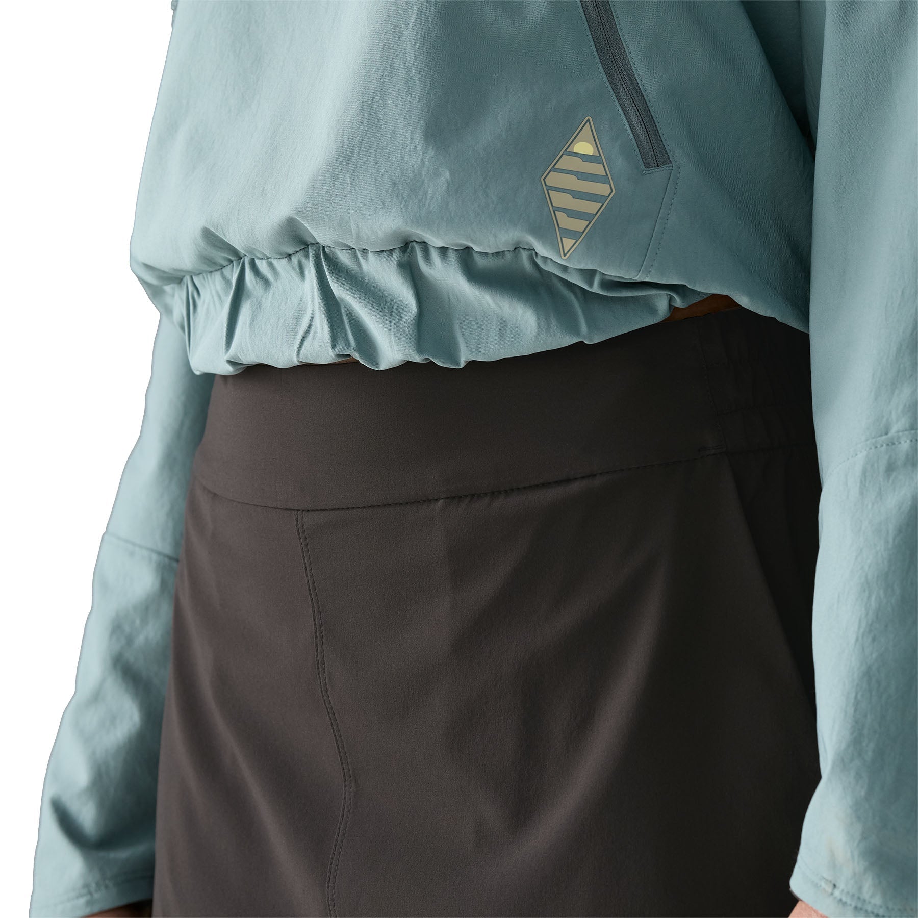 Women's Terrebonne Traveler Skort in Black | Patagonia Bend