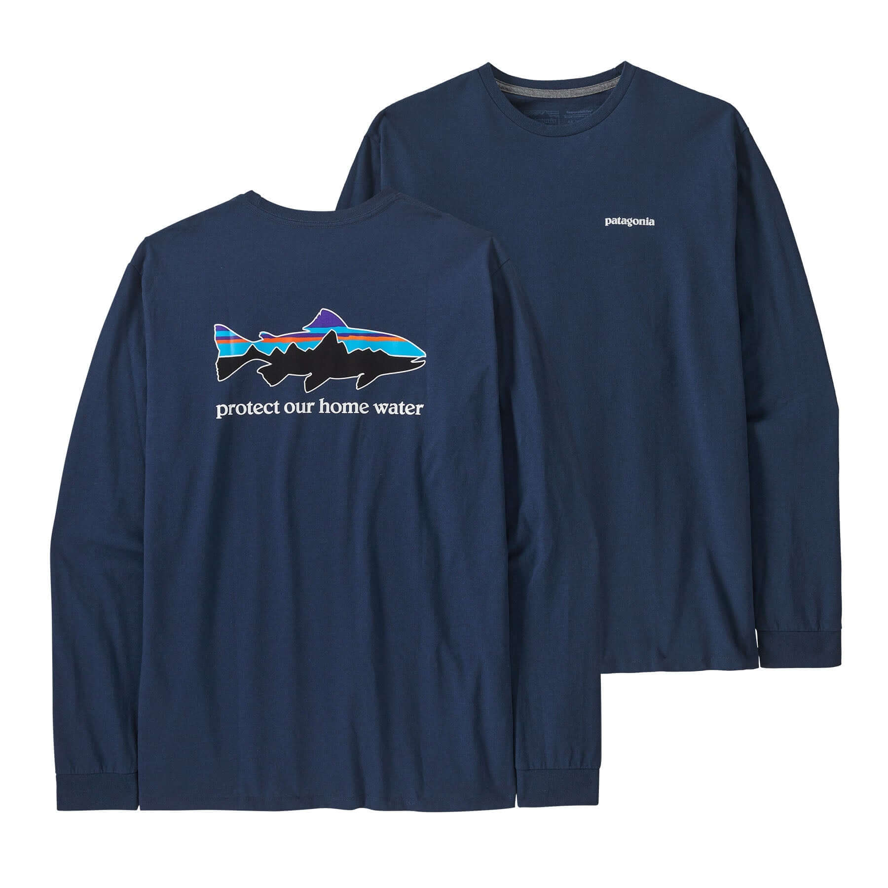 M's Long-Sleeved Home Water Trout Responsibili-Tee