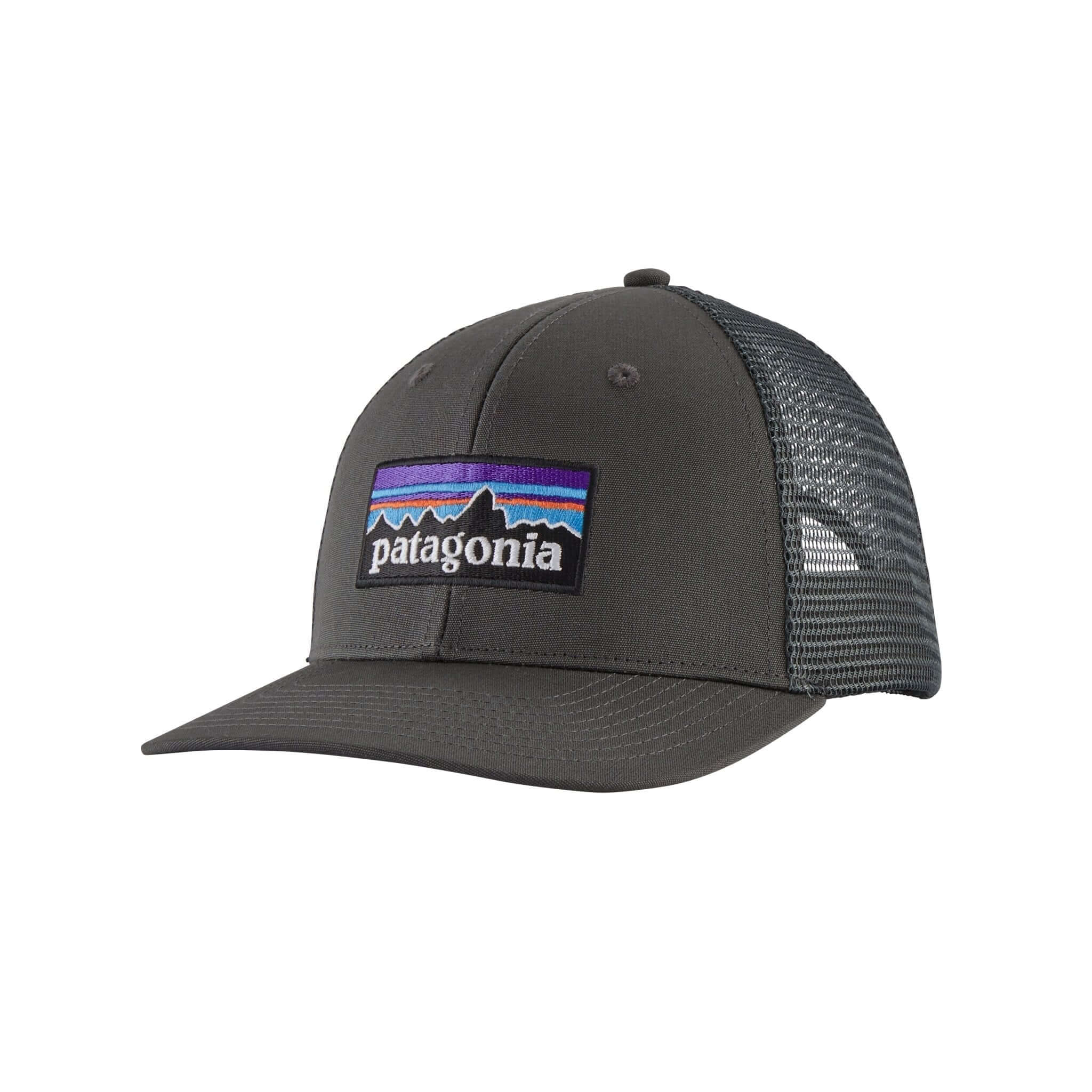 Patagonia - P-6 Logo Trucker Hat Black