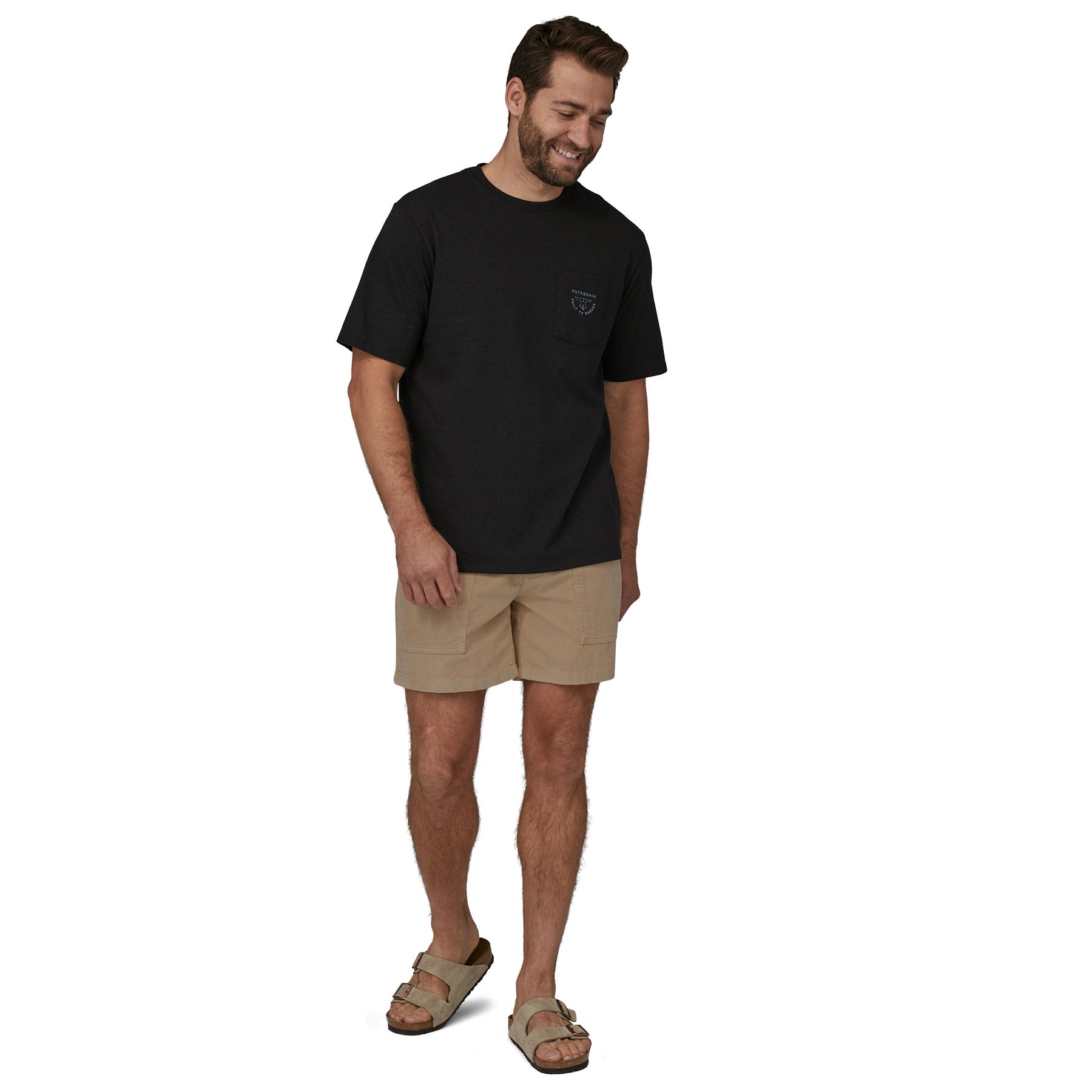 M's Organic Cotton Cord Utility Shorts - 6 in.
